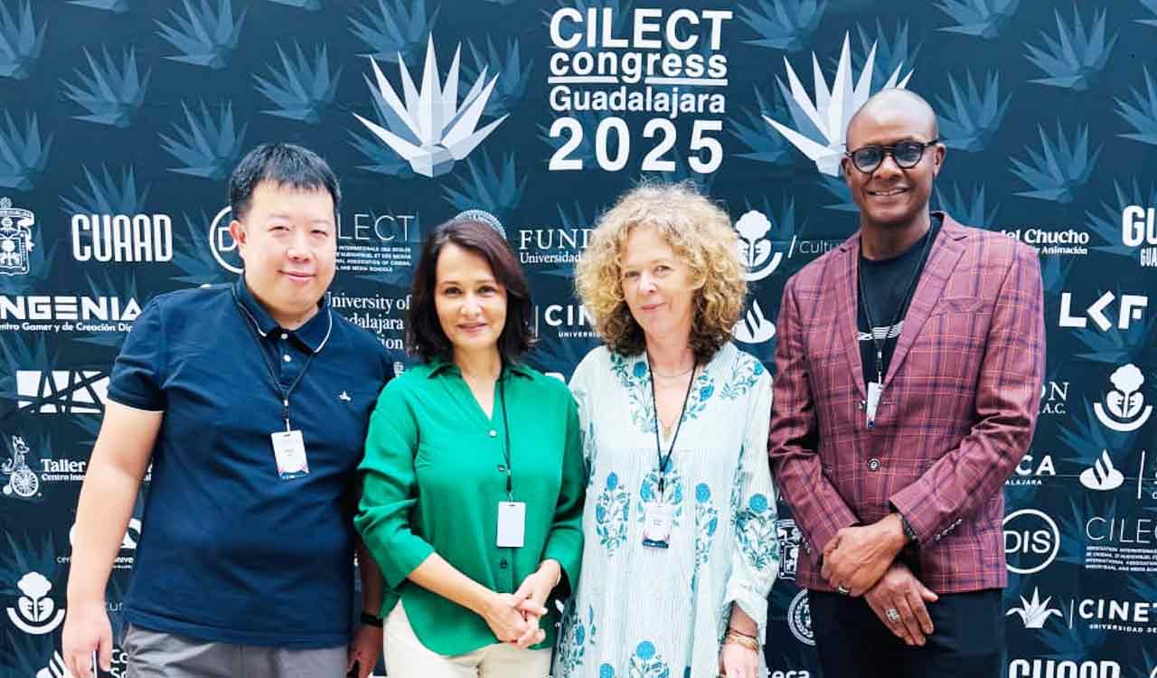 Amala Akkineni represents Annapurna College of Film and Media at Global CILECT 2025 Congress in Mexico