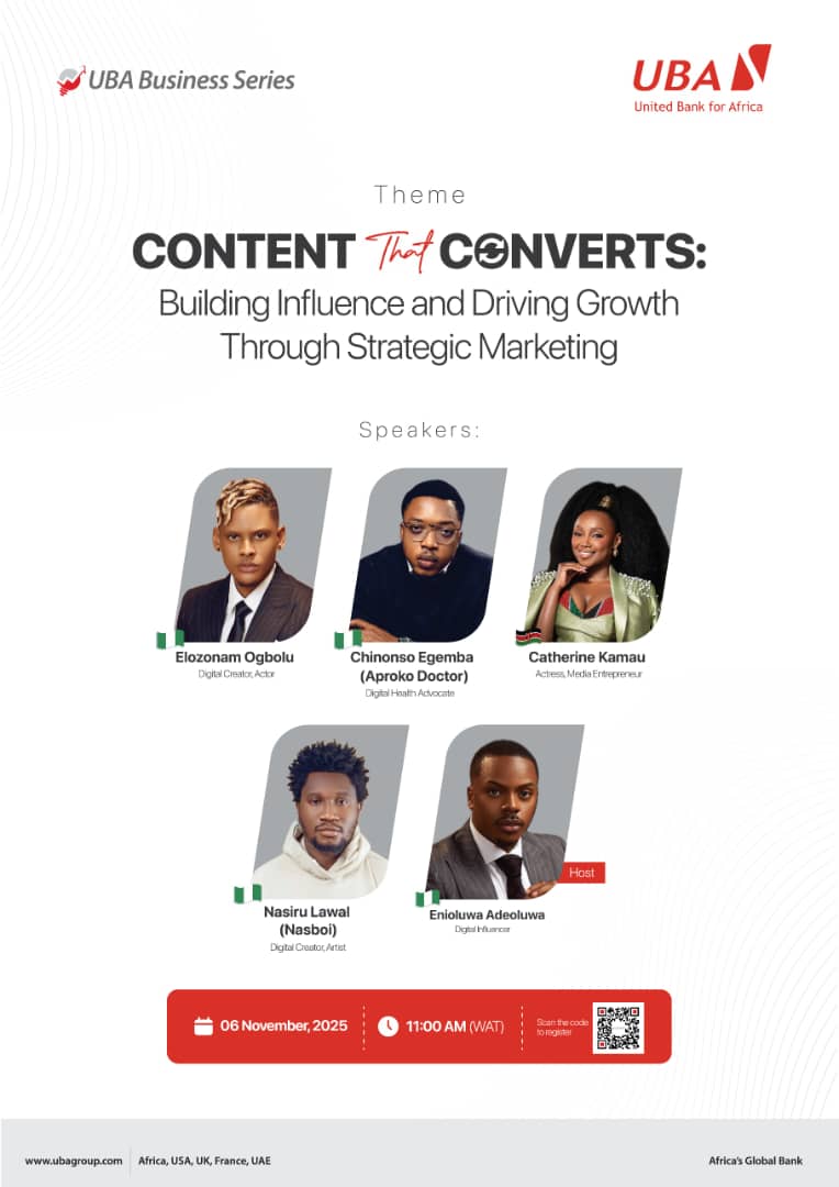 UBA To Showcase Power Of Digital Marketing For SME Growth At Business Series