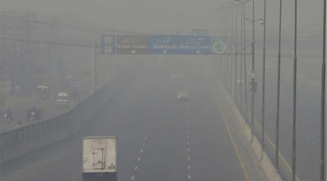 Lahore declared world’s most polluted city despite government measures