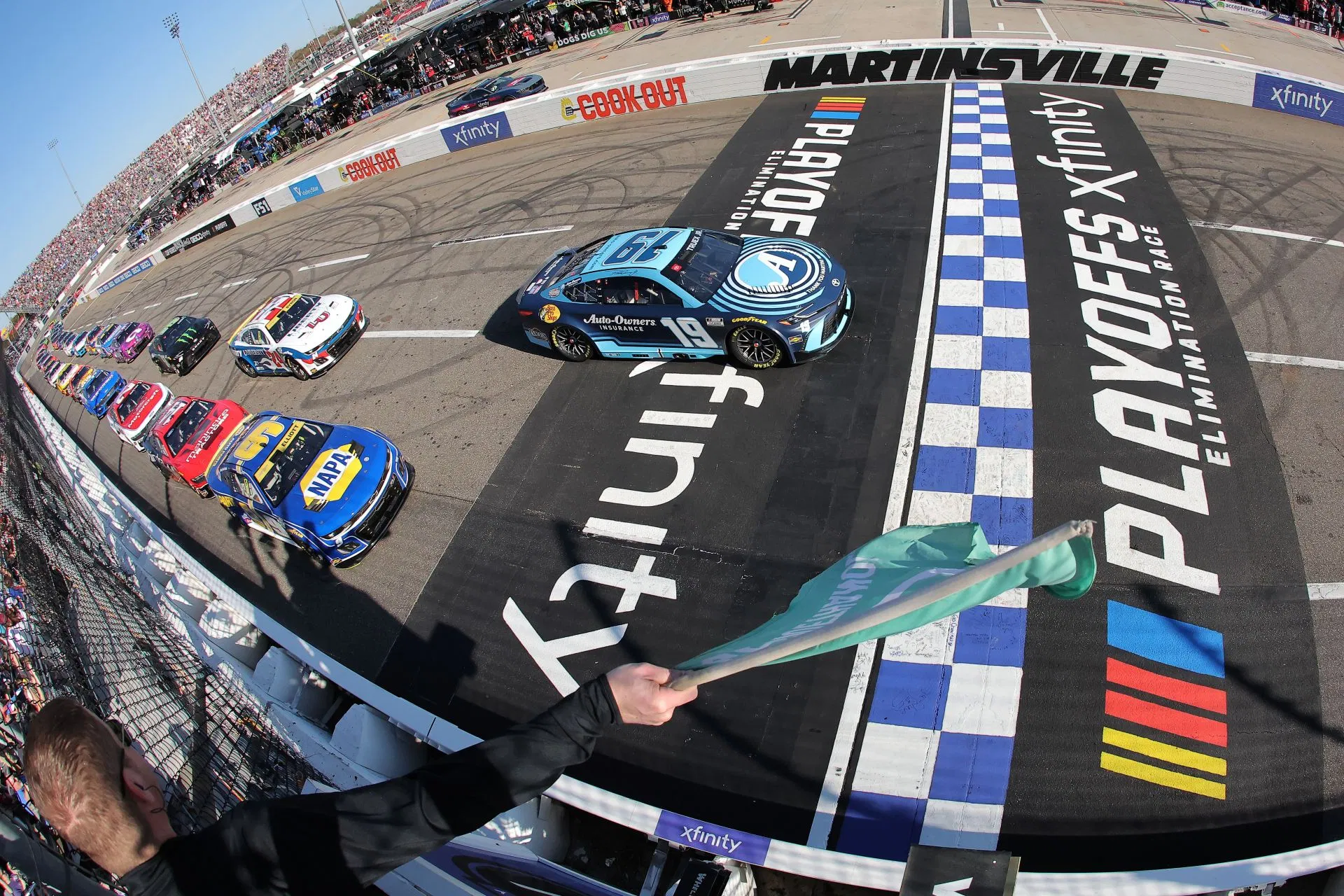 NASCAR Green Flag Time Today: When will the 2025 Martinsville Speedway Cup Series playoff race kick off?