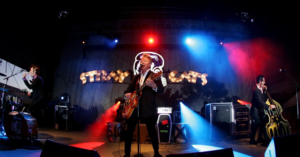 The Stray Cats cancel tour due to Brian Setzer's 'serious illness'