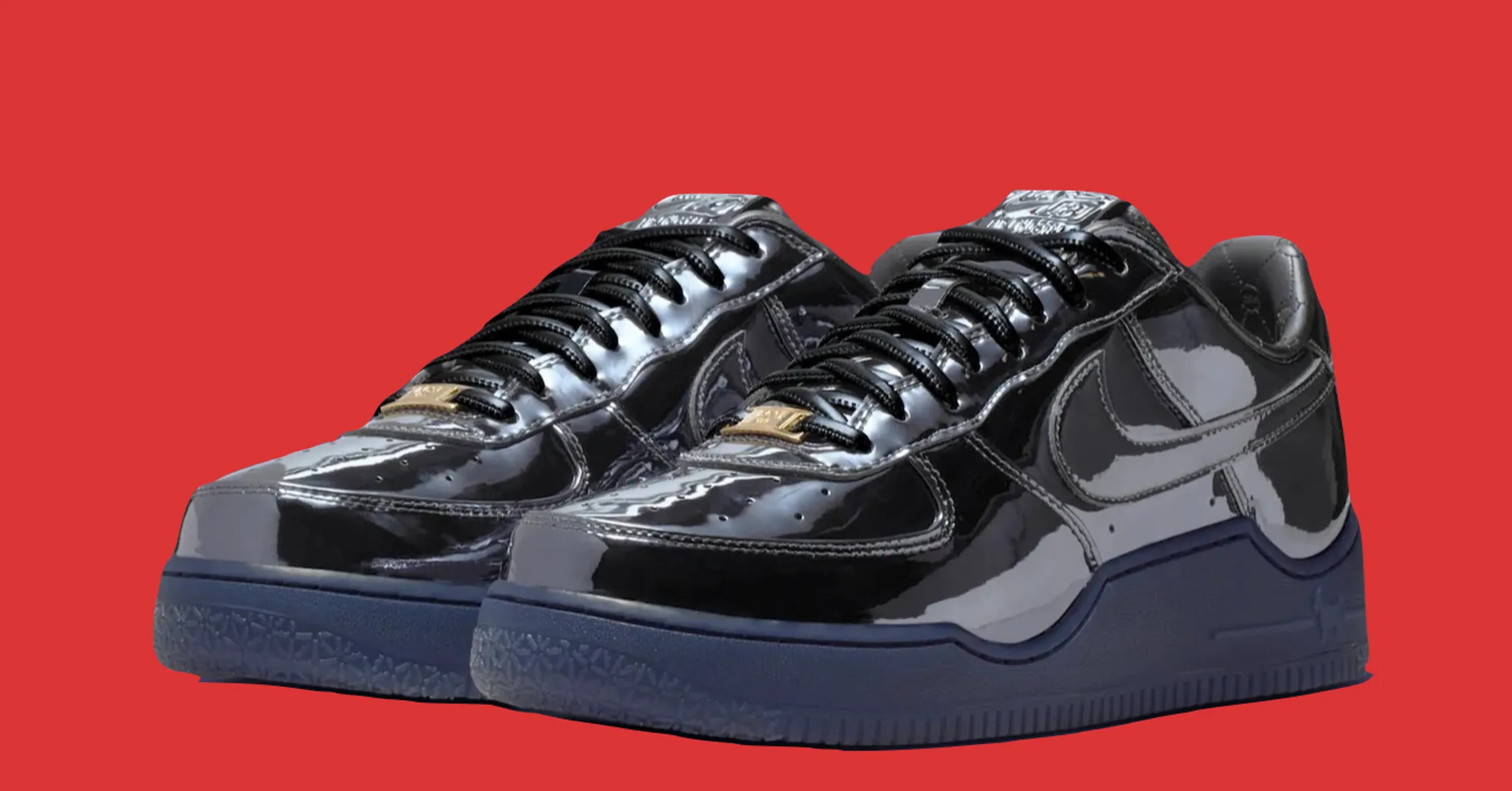 LeBron James x Nike Air Force 1 “Black Patent” Gets Official Look