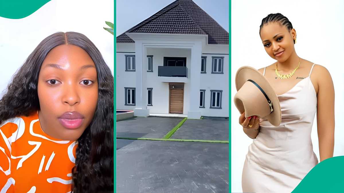 Lady salutes Regina Daniels after she acquires mansion, issues big advice to women