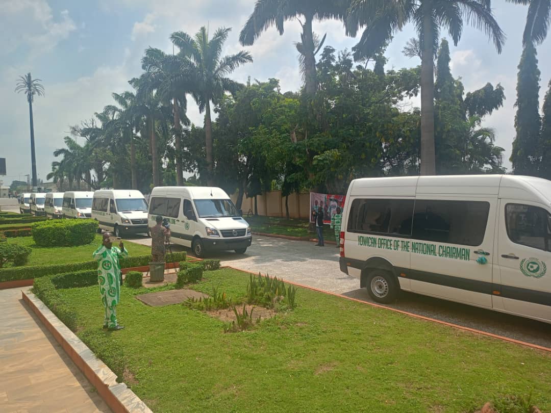 YOWICAN Distributes Seven CNG Buses Donated By Remi Tinubu