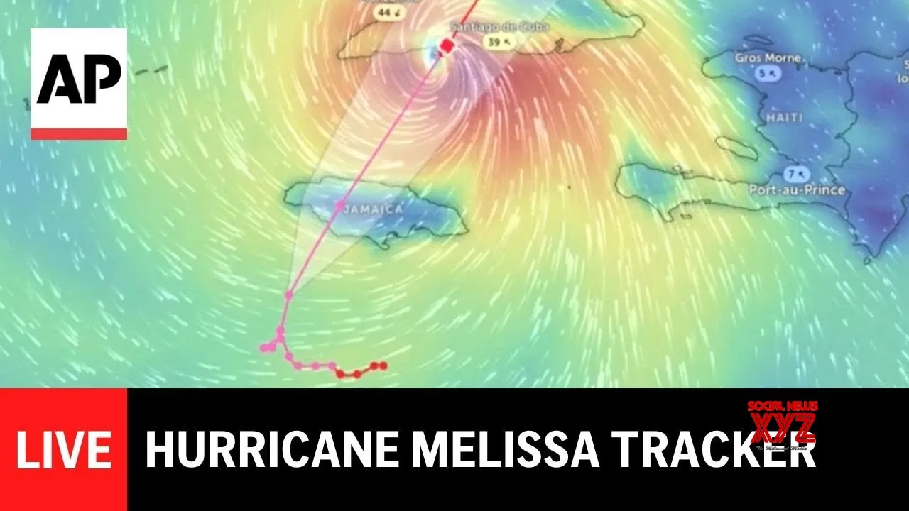LIVE: Hurricane Melissa tracker as storm charges toward Cuba (Video)
