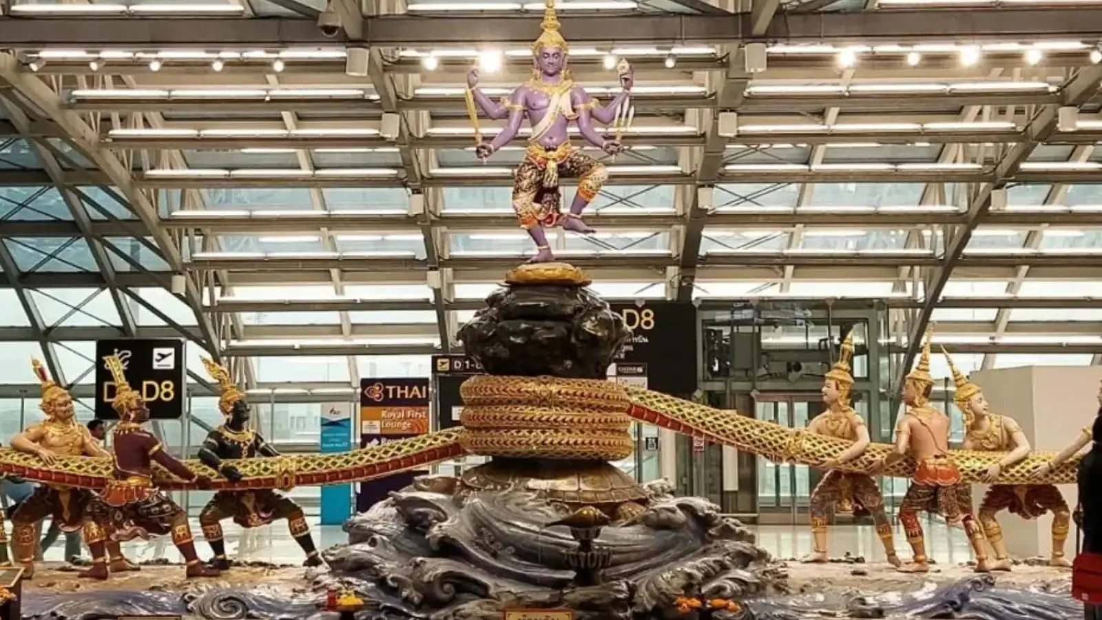 Bangkok Airport’s Majestic Samudra Manthan Statue Leaves Indians Spellbound: ‘Why Ours Don’t Have This?’