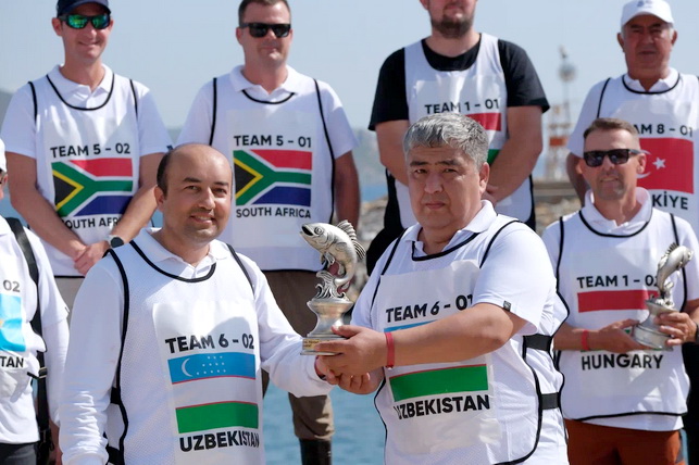 Uzbek Fishermen Shine at International Tournament Near Türkiye’s Akkuyu Nuclear Power Plant - UzDaily.uz