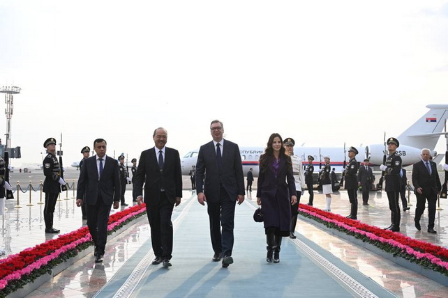 President of Serbia Arrives in Uzbekistan on Official Visit - UzDaily.uz