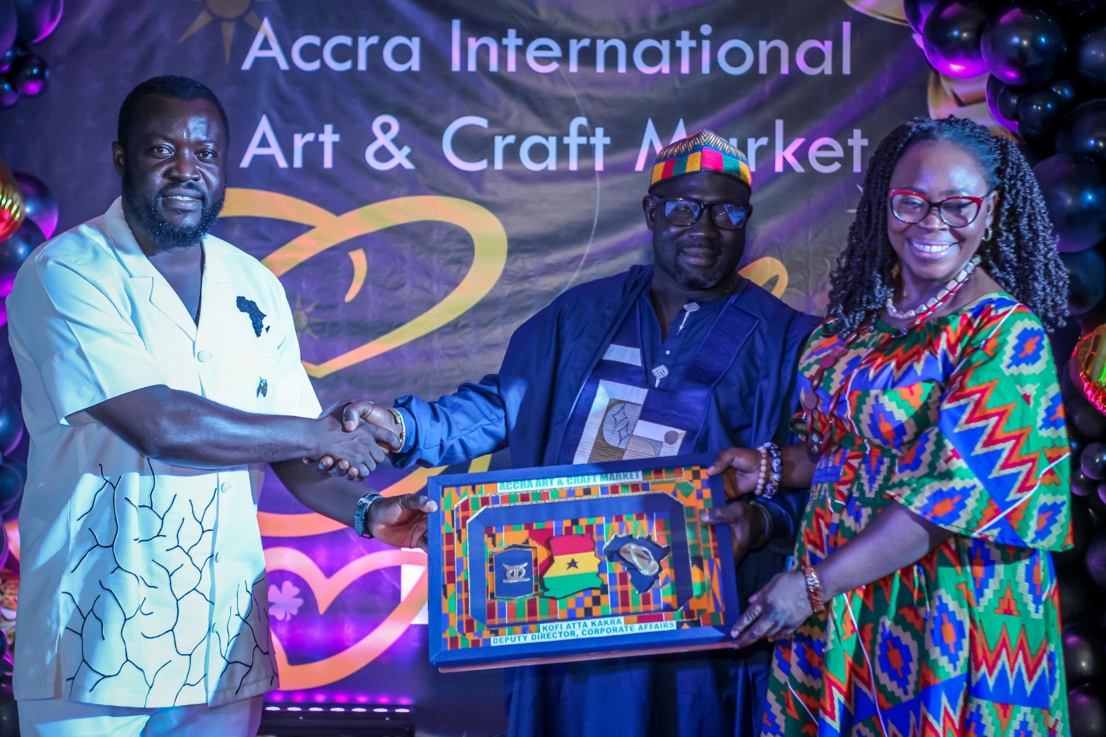 GTA’s Kofi Atta Kakra Kusi honoured for exceptional support to 2025 Accra Arts and Crafts Market
