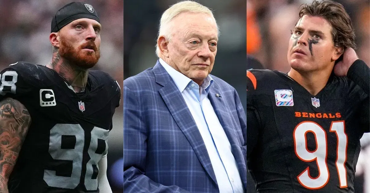 “Poverty unserious team” “Trade for Micah parsons”: NFL fans react as Cowboys get shut down on Maxx Crosby and Trey Hendrickson trade calls