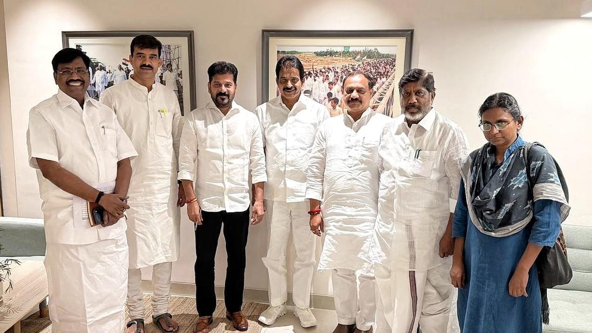 KC Venugopal and Chief Minister Revanth Reddy discuss Telangana political situation, bypoll and DCC appointments
