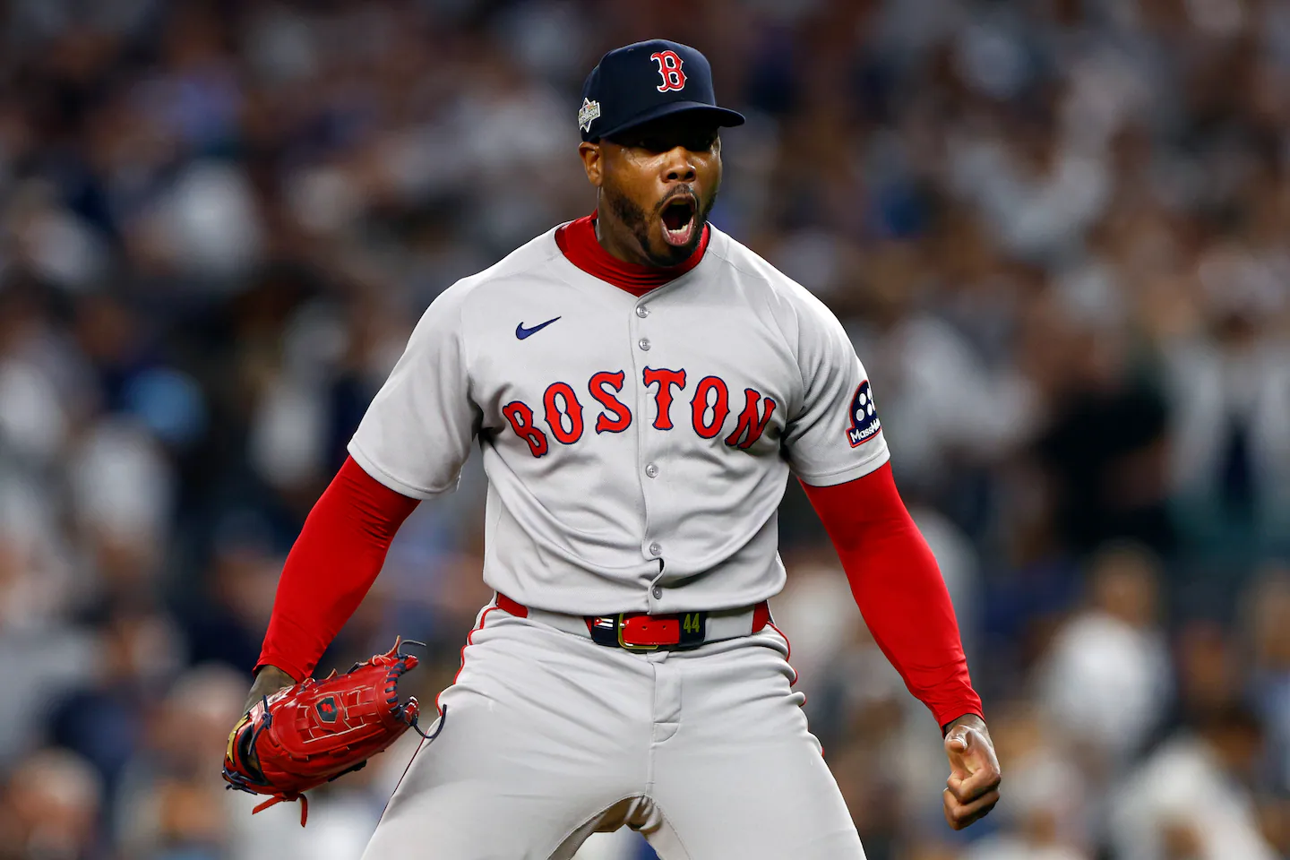 Red Sox closer Aroldis Chapman says he’d rather ‘retire’ than play for New York