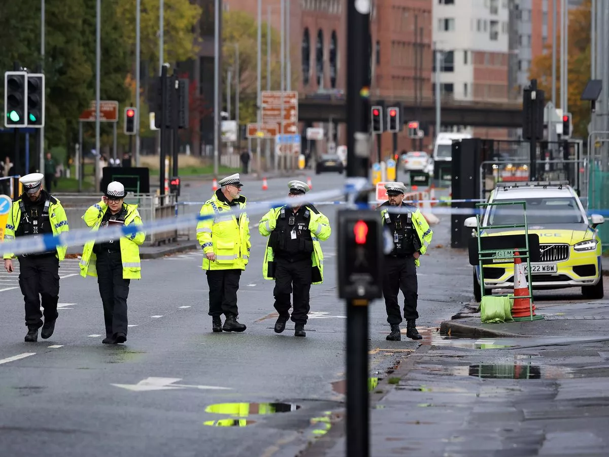 Man seriously injured after being struck by car in Manchester city centre