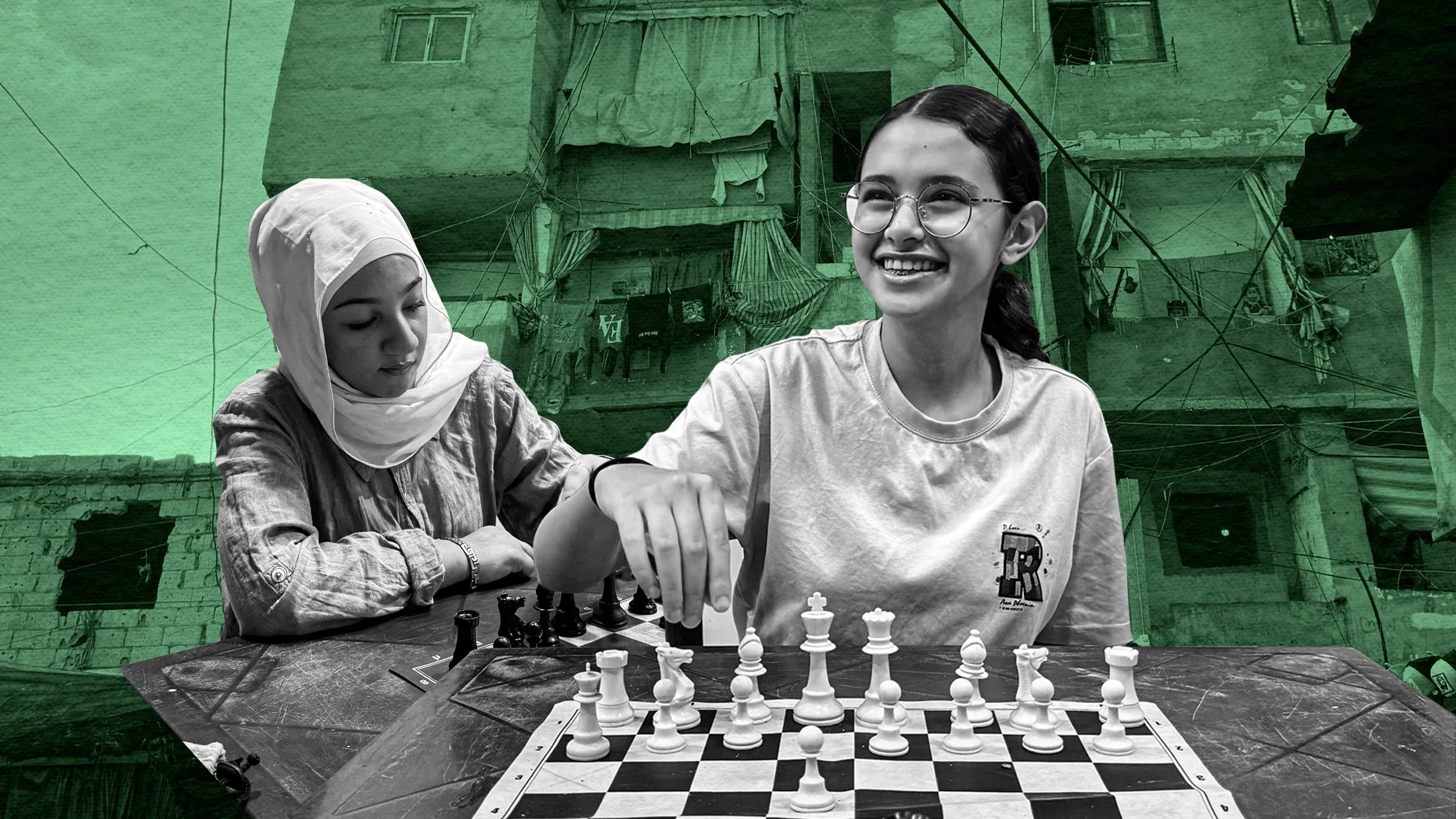 How a chess club took on a refugee camp’s darkest forces – and won