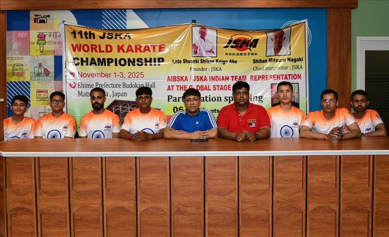 India's Team To Compete At JSKA Karate World Championship 2025, Matsuyama, Japan Announced