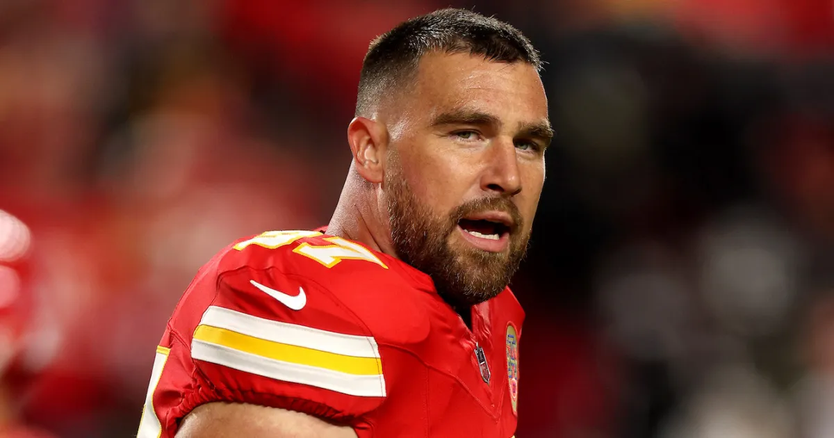Fans Debate Travis Kelce’s Behavior During National Anthem Performance