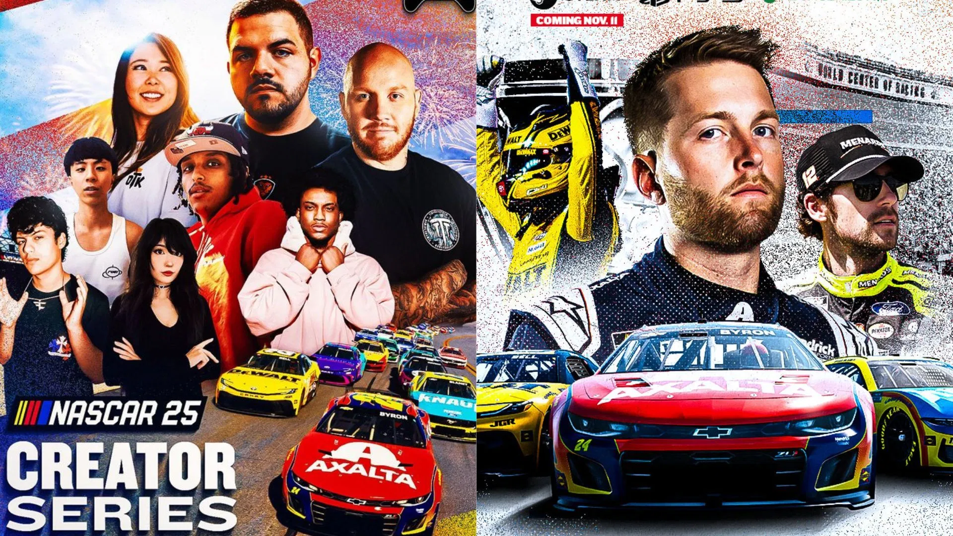 NASCAR 25 Creator Series: Date, time, streamer participants, and more
