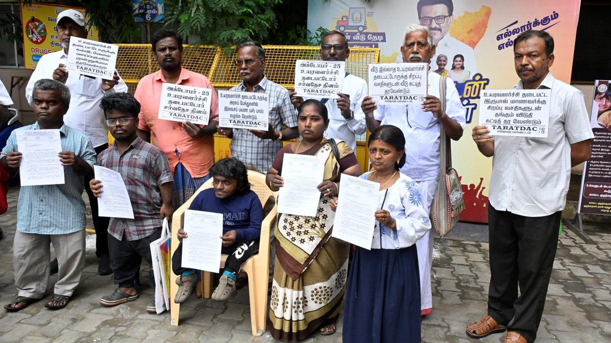 Differently-abled persons in Erode seek reservation, monthly aid