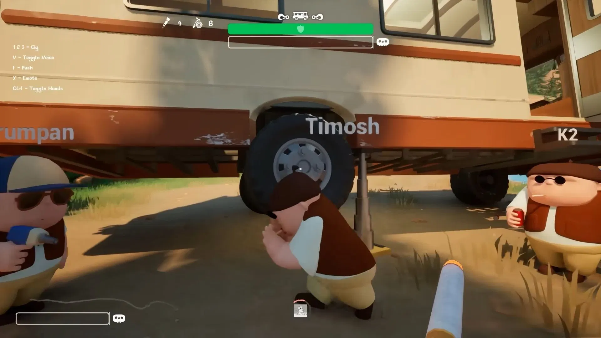 How to use and get Power Pole in RV There Yet