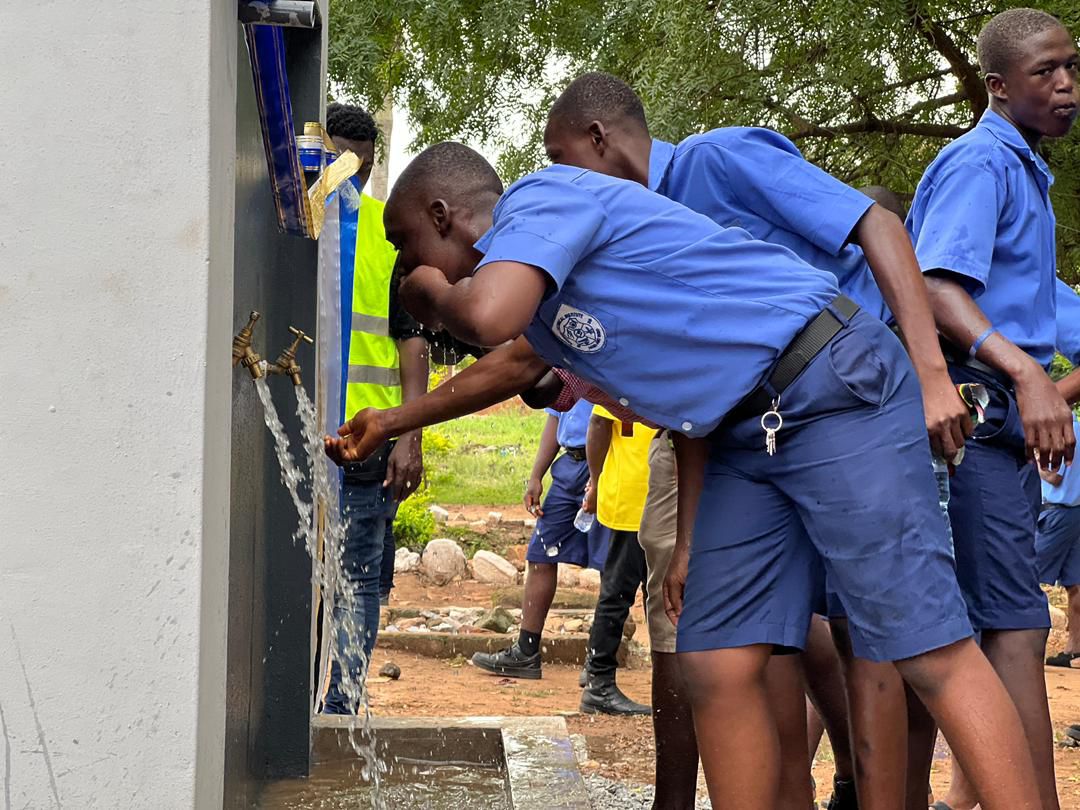 Rotary Clubs of Accra Legon East and Pocatello commission 3 boreholes in Agormeda