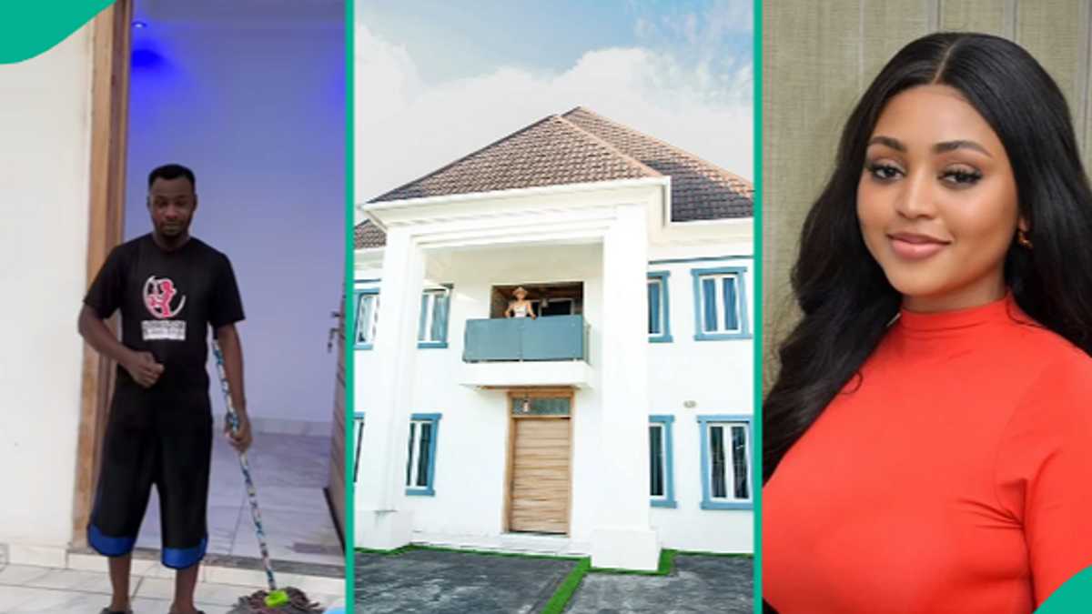 Watch trending video as man who cleaned Regina Daniels' mansion sends message to actress