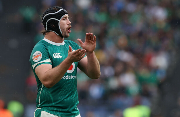 Doris fit and available for Ireland's clash with New Zealand