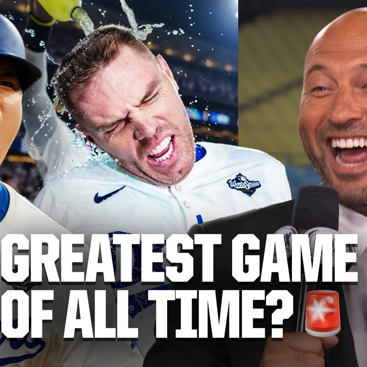 Dodgers WORLD SERIES WALK-OFF  Jeter, A-Rod, Papi recap Ohtani’s HISTORIC NIGHT, 18-inning THRILLER