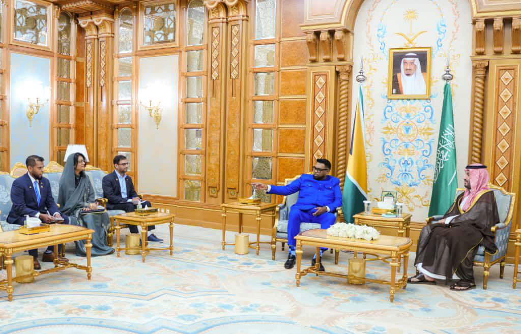 Ali meets Saudi Crown Prince on advancing bilateral partnership