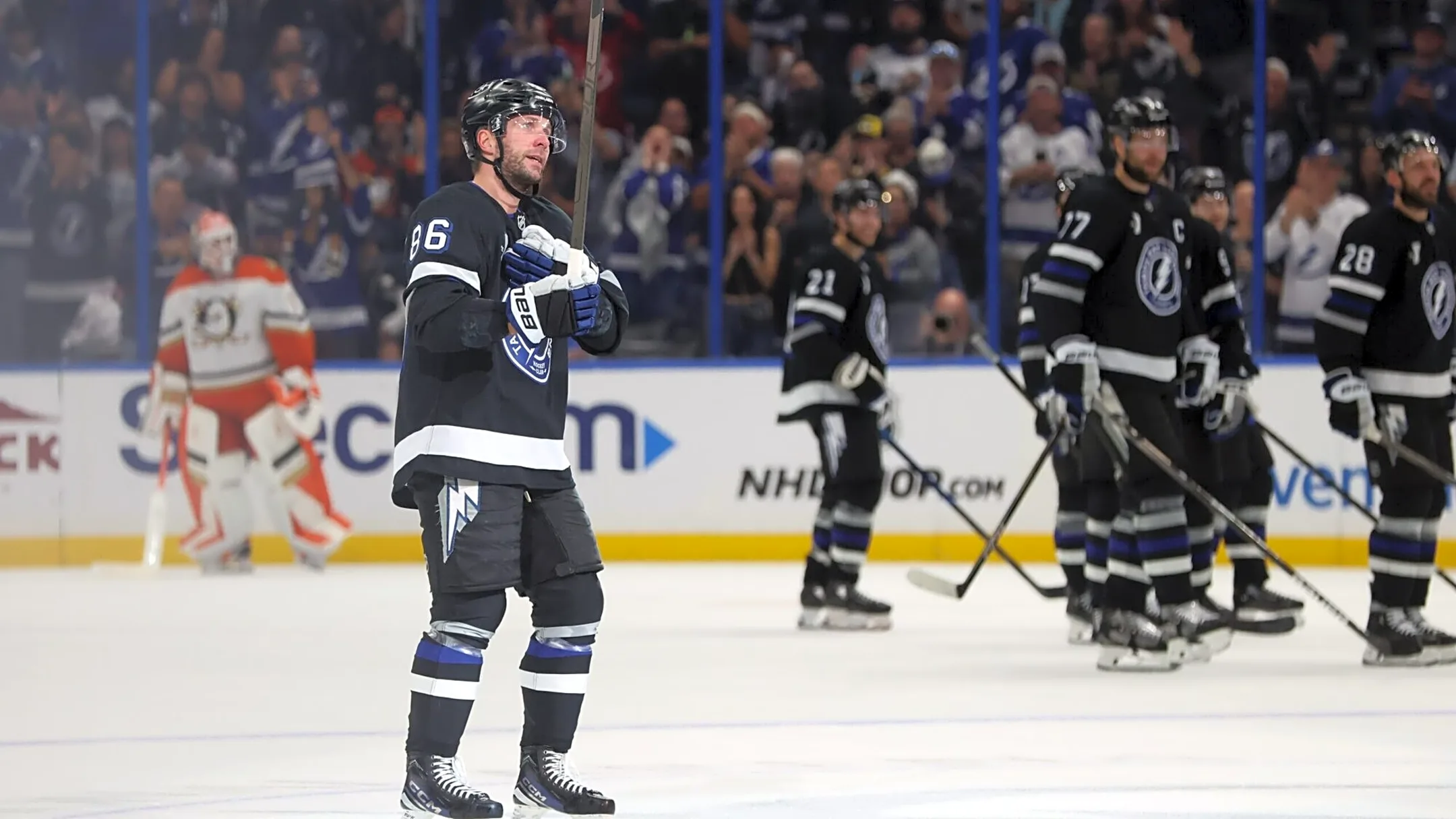 Lightning winger Nikita Kucherov records 1,000th NHL point