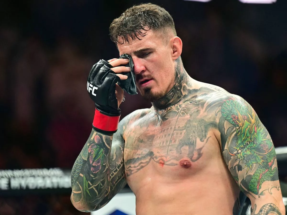 Tom Aspinall's dad issues worrying health update on UFC star after Cyril Gane eye poke