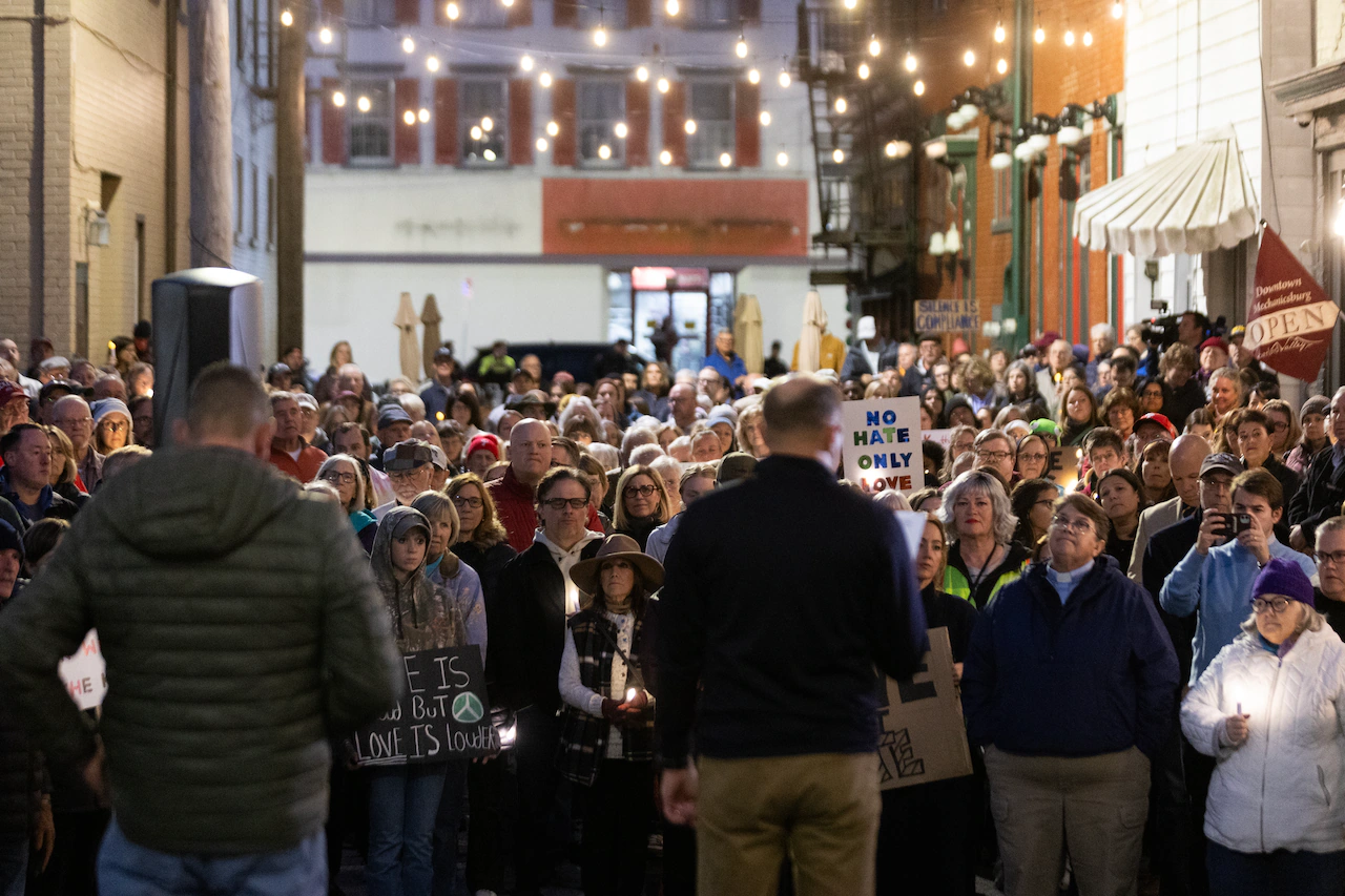 Mechanicsburg responds to KKK materials with ‘No Hate Here’ unity rally