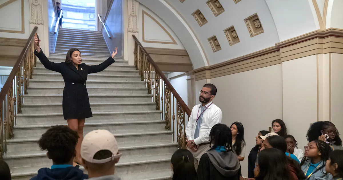 Riley Gaines vs. Alexandra Ocasio