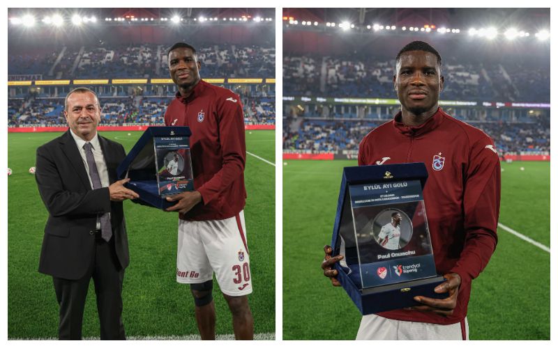 Back-to-back Turkish award for Onuachu as he beats Osimhen and other