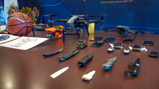 Inside the special task force targeting 'dangerous' drone drops behind prison walls