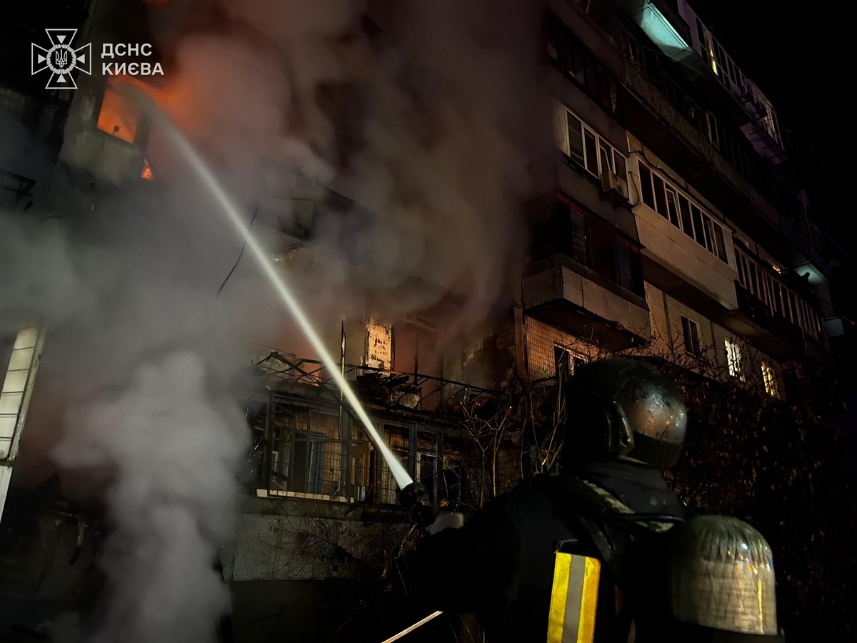 Russian Drone Attack Kills 3 in Ukraine Capital: Mayor