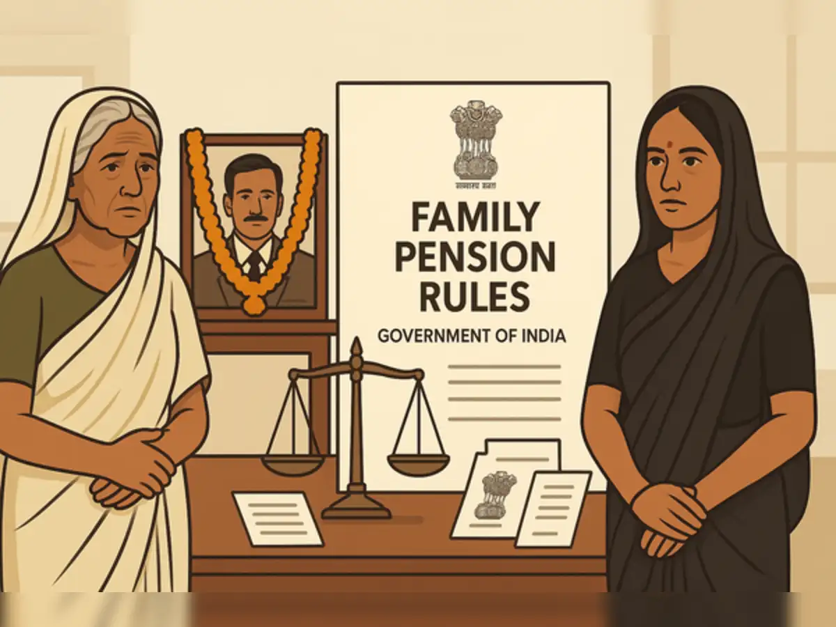 Family pension rules for widows: Centre explains who gets pension when deceased pensioner had two wives