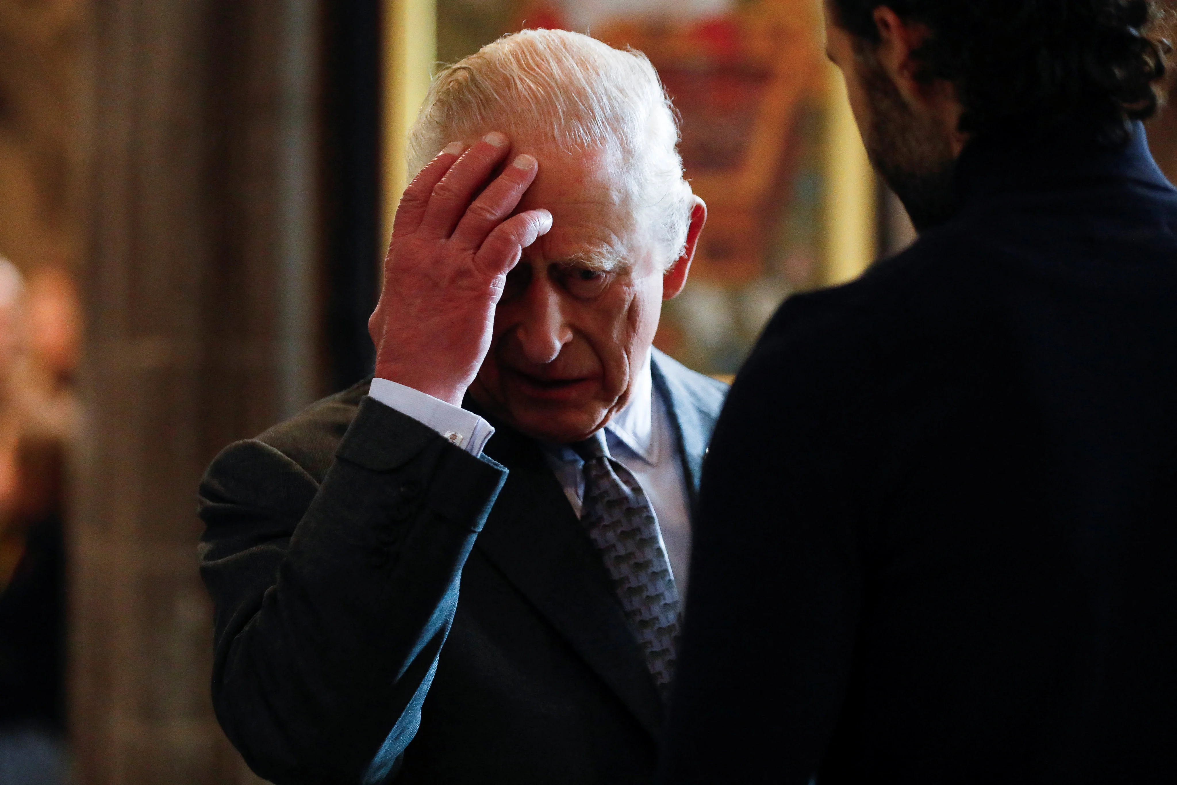 Britain’s King Charles heckled over brother Prince Andrew during cathedral visit