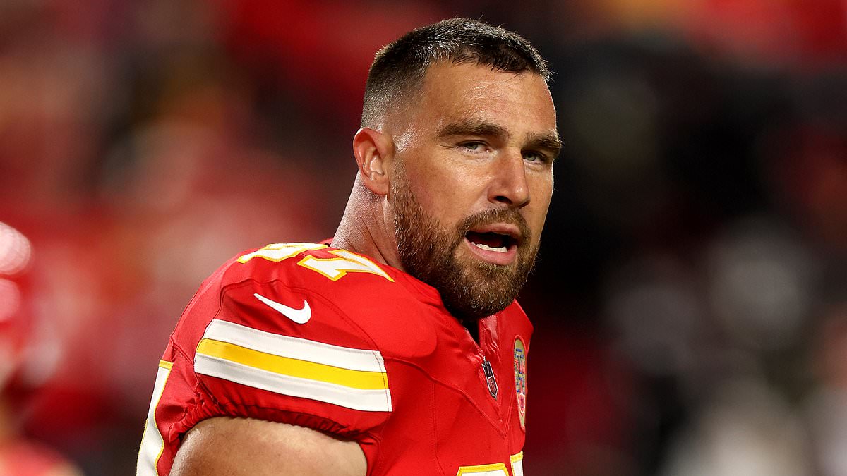Travis Kelce slammed by fans for 'disrespectful' behavior during national anthem