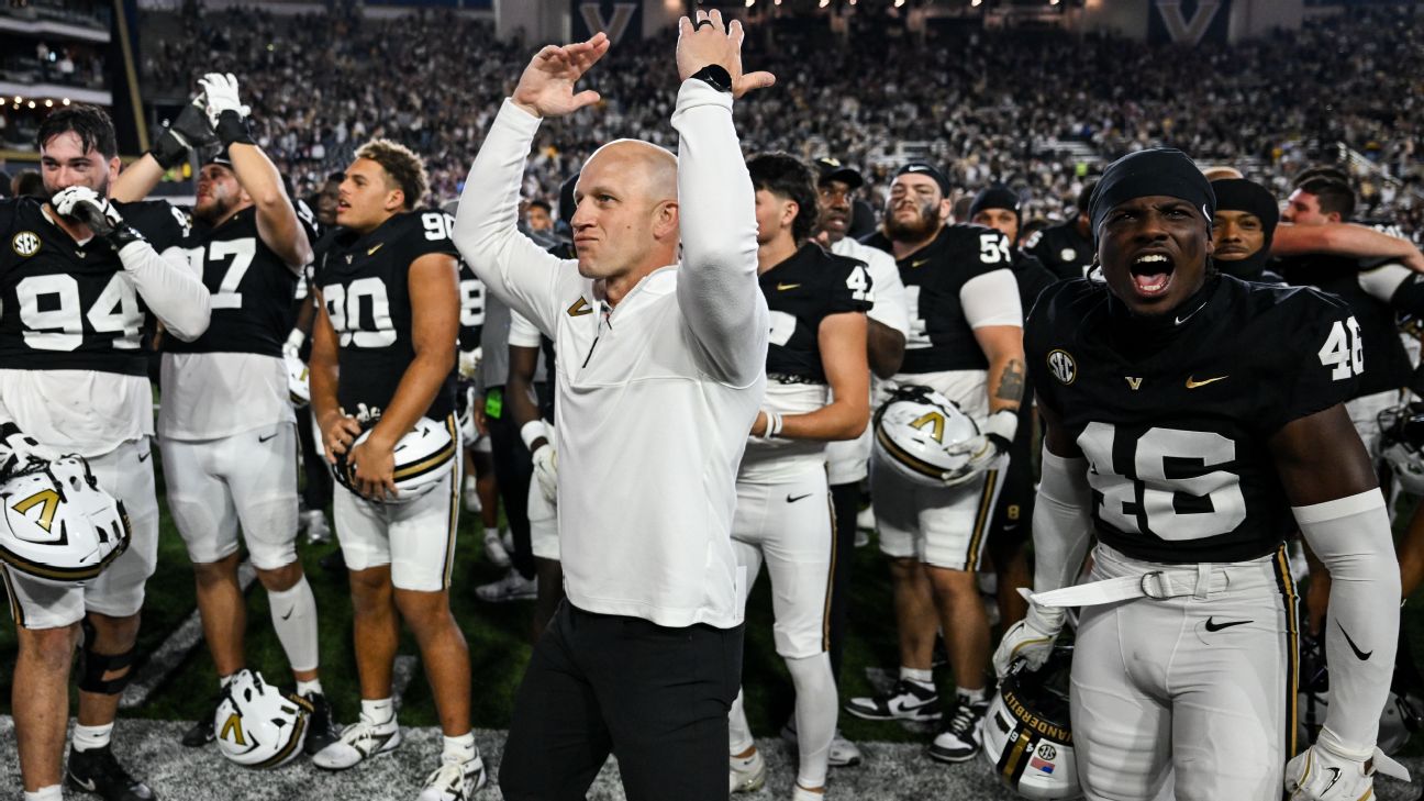 How Vanderbilt has gone from SEC doormat to CFP contender