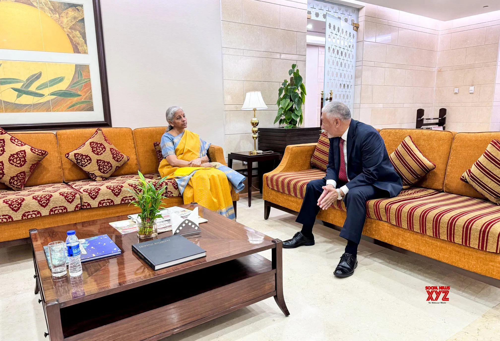 New Delhi: Bhutan Ambassador Meets Nirmala Sitharaman #Gallery
