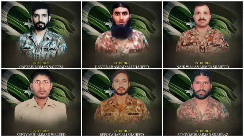 Army captain, 5 soldiers martyred; 6 terrorists killed in Kurram IBO: ISPR