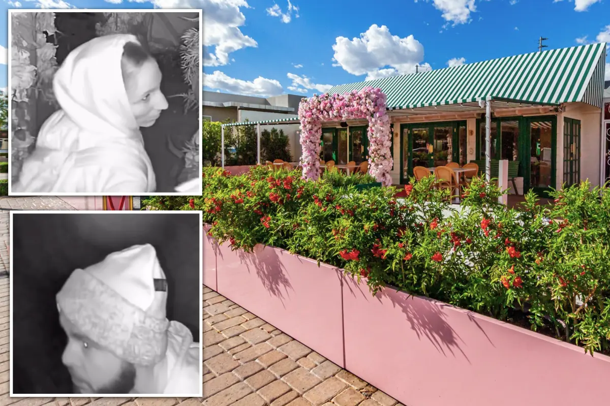 ‘Modern-day Bonnie and Clyde’ caught on camera having sex at popular Arizona eatery before robbing the joint