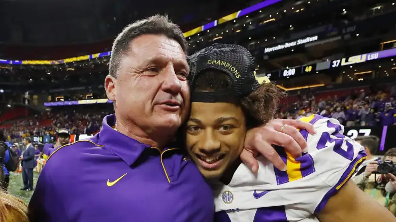 Ed Orgeron on Brian Kelly’s Firing and His Potential LSU Future
