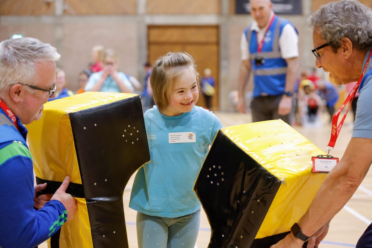 Young Athletes Festival for Next Generation of Special Olympians