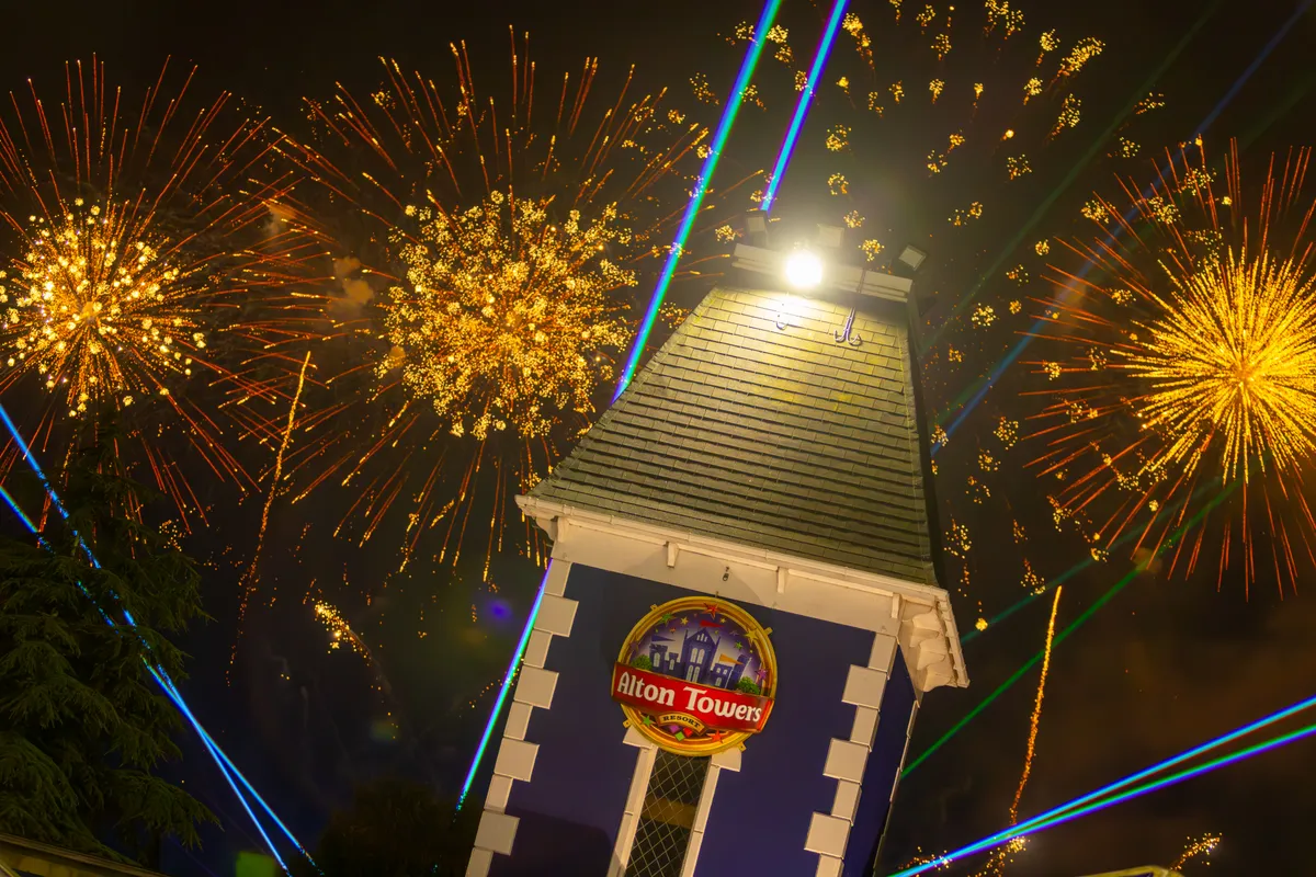 Alton Towers Resort unveils brand-new AI-inspired fireworks show for 2025