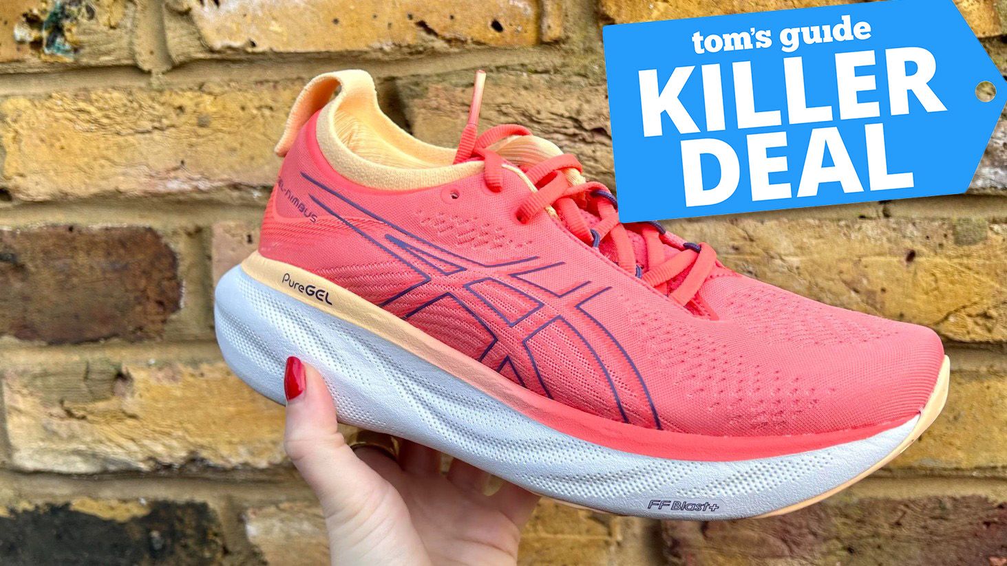 Black Friday just came early — my favorite Asics Gel-Nimbus 25 running shoe is nearly 50% off
