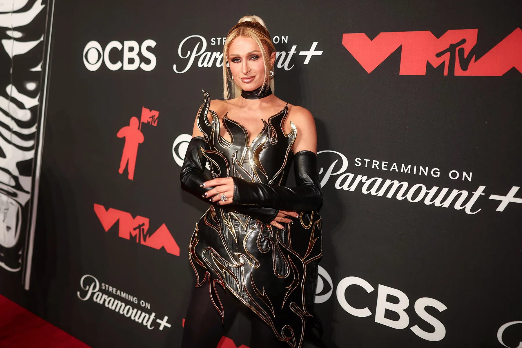 Paris Hilton Honors ‘Queen’ Britney Spears with ‘Oops … I Did It Again’ Halloween Costume