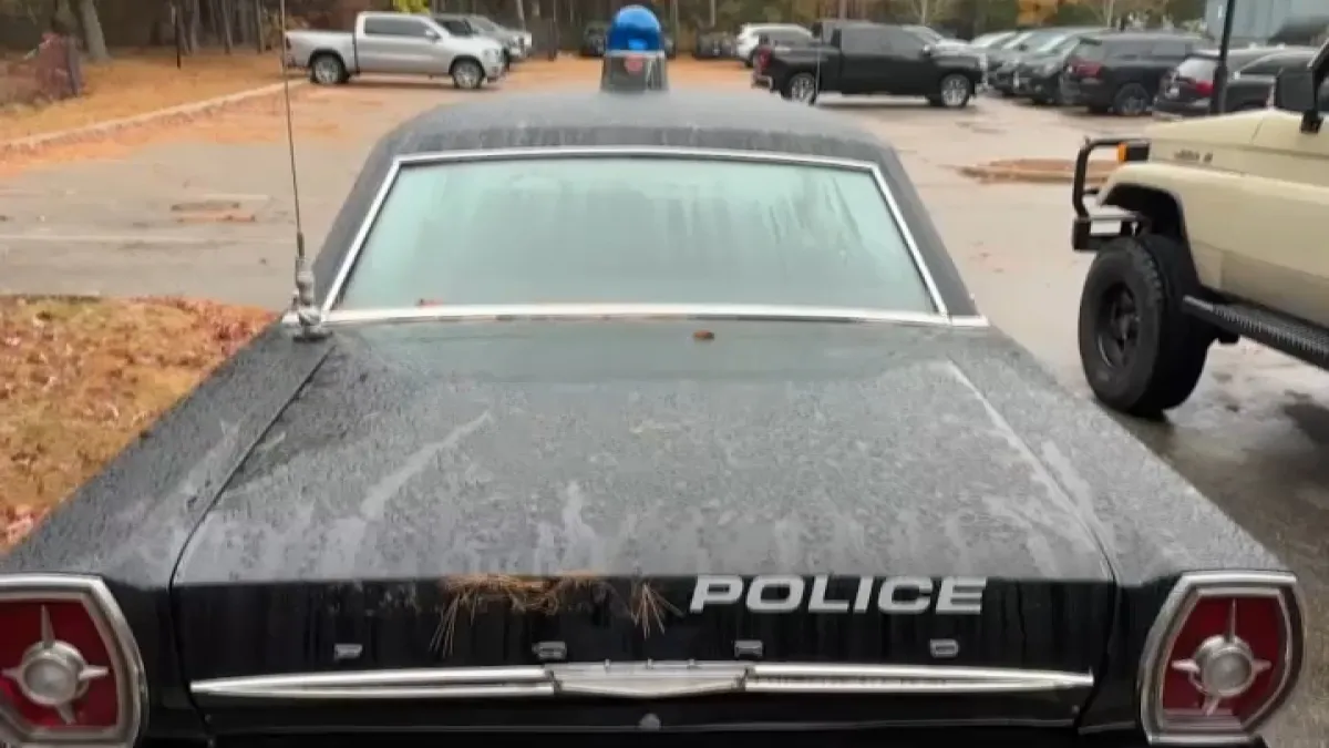 60-year-old Canton police cruiser seen at Karen Read trial for sale