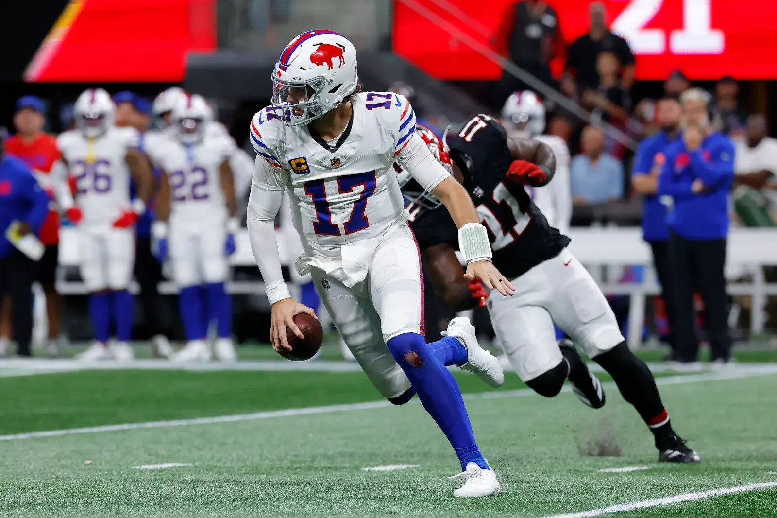 Josh Allen Set Huge Bills Franchise Record in Week 8 Win