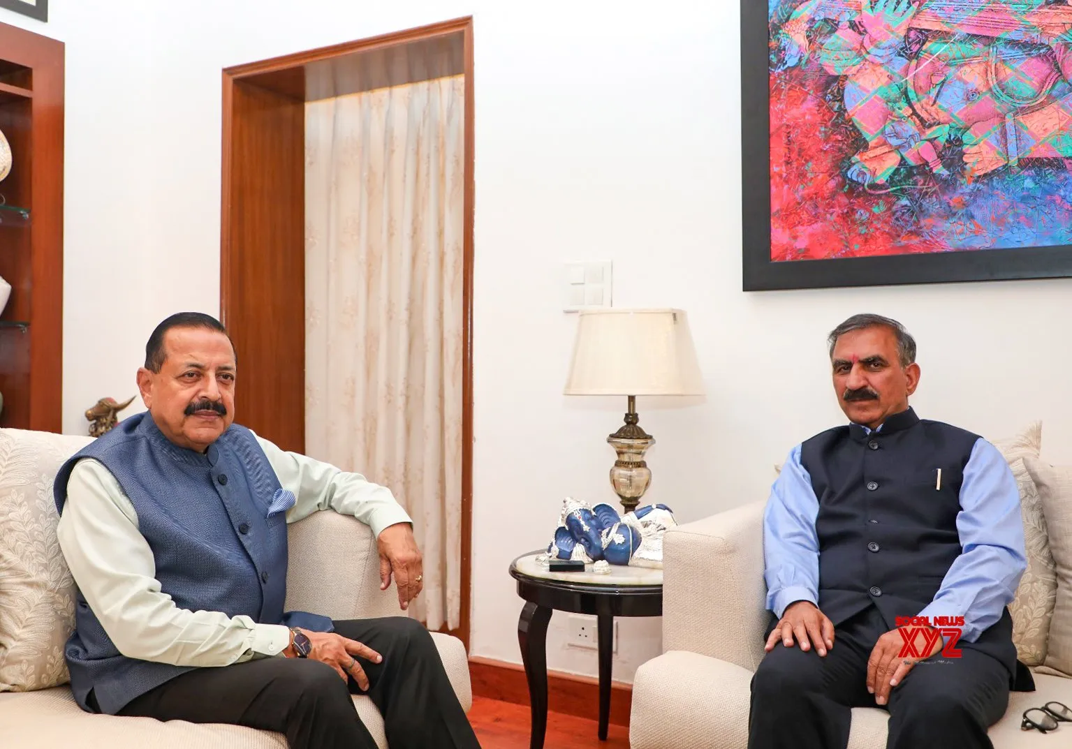 New Delhi: Jitendra Singh meets Himachal CM – #Gallery